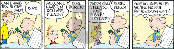 Drabble - Saturday June 16, 2012 Comic Strip