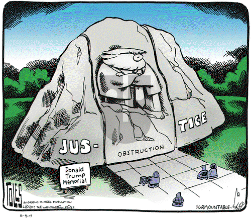 Tom Toles on Friday June 9, 2017 Comic Strip