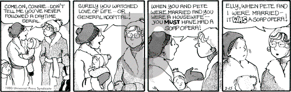For Better or For Worse on Friday February 15, 1980 Comic Strip