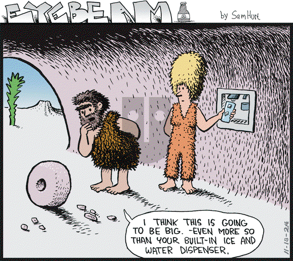 Eyebeam on Monday November 18, 2024 Comic Strip