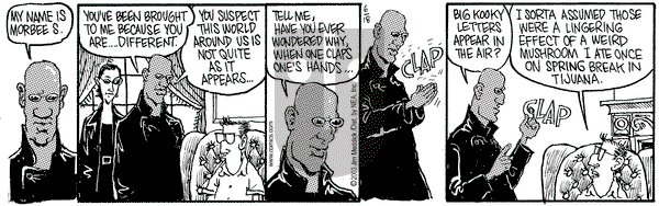 Monty on Wednesday June 18, 2003 Comic Strip