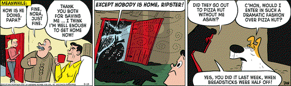 Rip Haywire on Friday March 15, 2019 Comic Strip