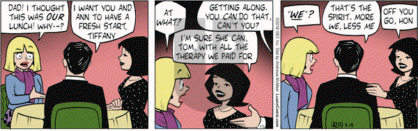 Luann on Monday November 19, 2018 Comic Strip