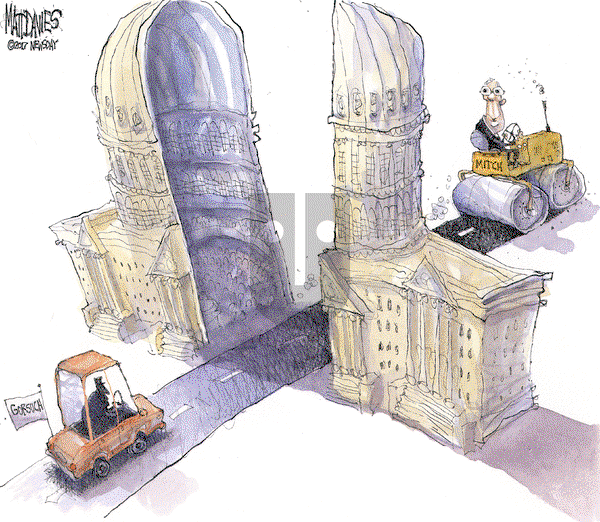 Matt Davies on Friday April 7, 2017 Comic Strip