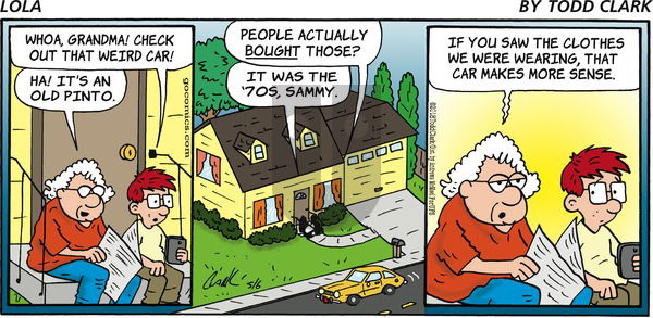 Lola on Sunday May 6, 2018 Comic Strip