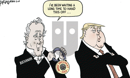 Robert Ariail on Wednesday February 10, 2021 Comic Strip