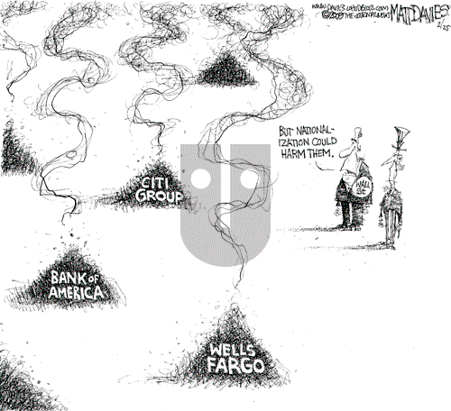 Matt Davies on Wednesday February 25, 2009 Comic Strip