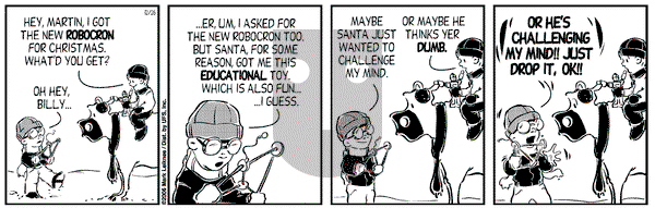 Cow and Boy Classics on Tuesday December 26, 2006 Comic Strip