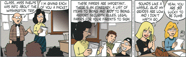 Luann on Tuesday February 3, 2009 Comic Strip