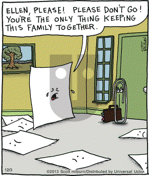 The Argyle Sweater on Tuesday December 3, 2013 Comic Strip