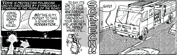 Over the Hedge on Wednesday March 2, 2005 Comic Strip