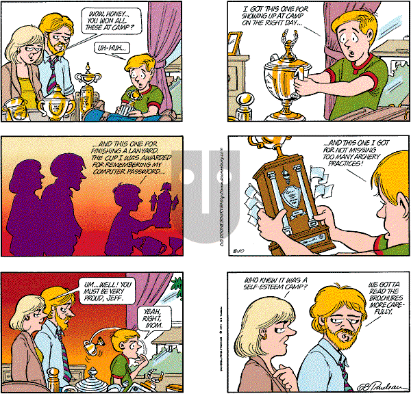 Doonesbury - Sunday August 10, 1997 Comic Strip