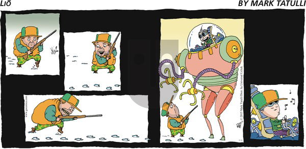 Lio on Sunday January 11, 2015 Comic Strip