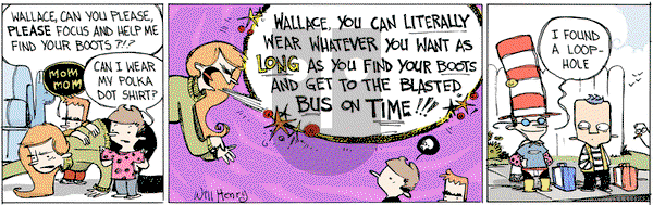 Wallace the Brave on Wednesday April 12, 2017 Comic Strip