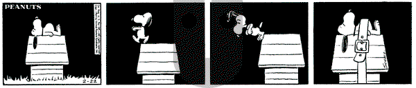 Peanuts on Saturday February 22, 1964 Comic Strip