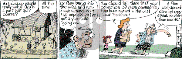 Cul de Sac - Monday September 21, 2020 Comic Strip