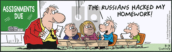 Frank and Ernest on Friday March 3, 2017 Comic Strip