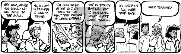 JumpStart on Tuesday January 23, 2001 Comic Strip