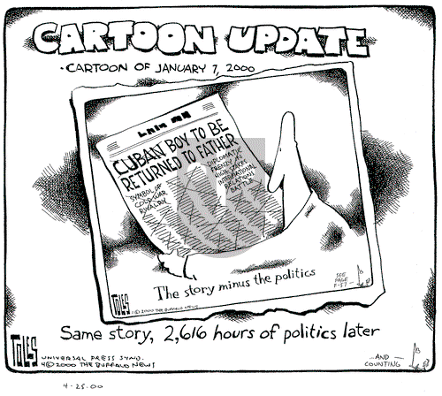 Tom Toles on Tuesday April 25, 2000 Comic Strip