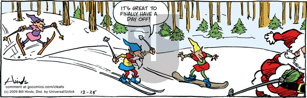 Cleats - Friday December 28, 2018 Comic Strip