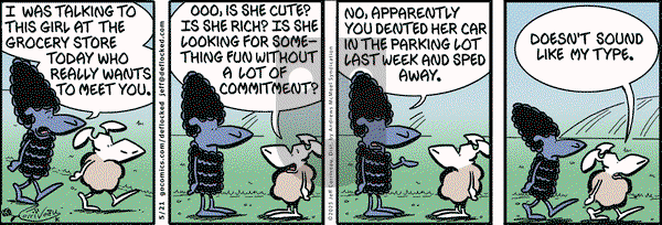 DeFlocked on Wednesday May 21, 2025 Comic Strip