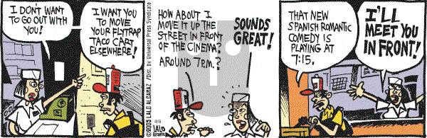 La Cucaracha on Friday April 8, 2005 Comic Strip