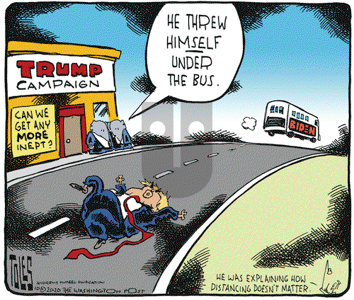 Tom Toles on Monday October 26, 2020 Comic Strip