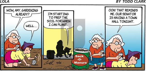 Lola on Sunday April 26, 2020 Comic Strip