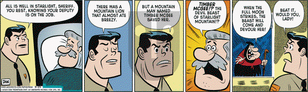 Rip Haywire - Tuesday September 24, 2024 Comic Strip