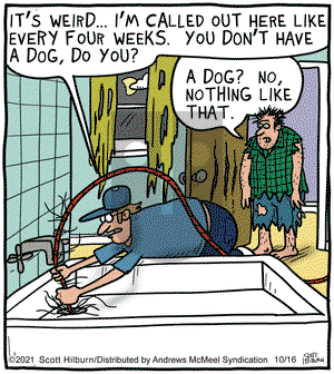 The Argyle Sweater - Saturday October 16, 2021 Comic Strip