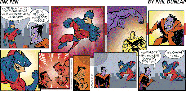 Ink Pen - Sunday February 26, 2006 Comic Strip