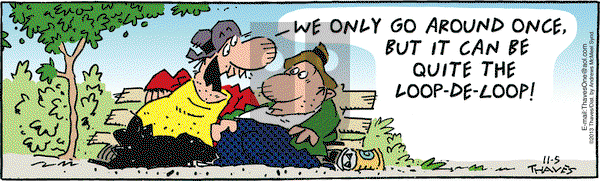 Frank and Ernest on Monday November 5, 2018 Comic Strip
