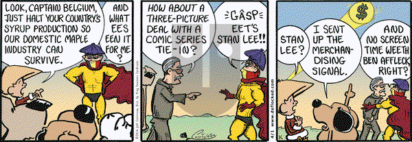 DeFlocked on Friday April 1, 2016 Comic Strip