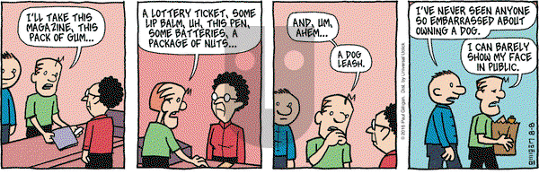 Pooch Cafe on Monday August 8, 2016 Comic Strip