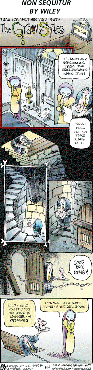 Non Sequitur on Sunday August 28, 2011 Comic Strip
