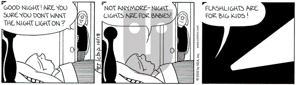 The Born Loser on Friday October 18, 2002 Comic Strip