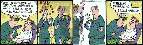 Monty on Tuesday May 28, 2019 Comic Strip