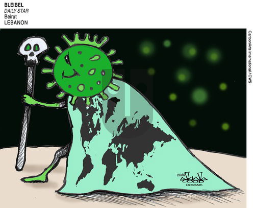 ViewsMidEast on Sunday March 15, 2020 Comic Strip