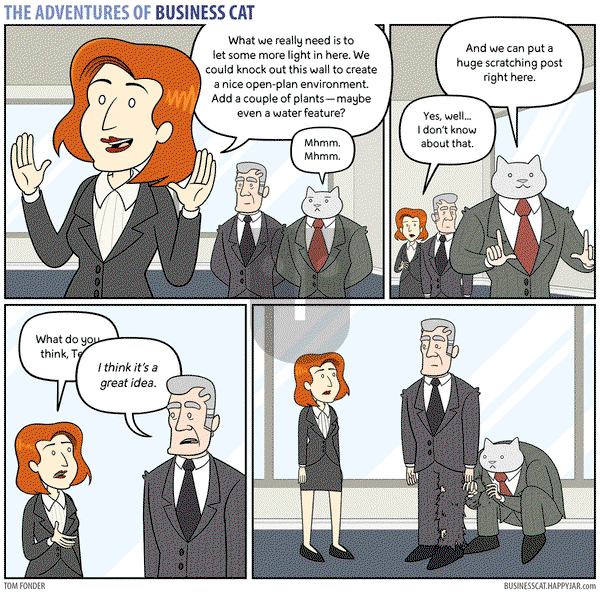The Adventures of Business Cat on Monday June 13, 2016 Comic Strip