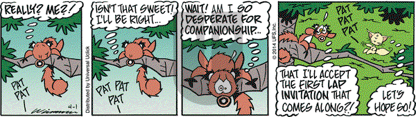 Rose is Rose on Tuesday April 1, 2014 Comic Strip