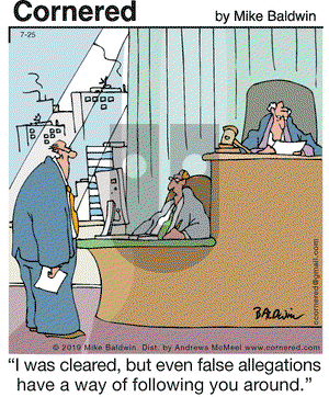 Cornered on Thursday July 25, 2019 Comic Strip