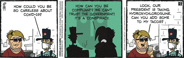 La Cucaracha on Wednesday June 3, 2020 Comic Strip