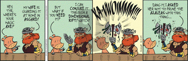 Ink Pen - Saturday December 5, 2009 Comic Strip