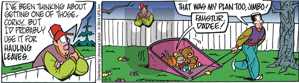 Rose is Rose on Saturday November 1, 2014 Comic Strip