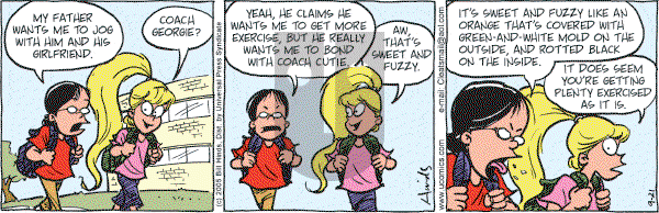Cleats - Wednesday September 21, 2005 Comic Strip