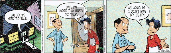 Baldo - Tuesday January 16, 2024 Comic Strip