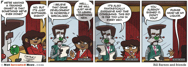 Not Invented Here on Wednesday September 22, 2021 Comic Strip