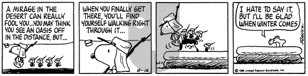 Peanuts on Saturday August 16, 1980 Comic Strip