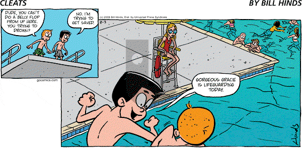 Cleats - Sunday August 3, 2008 Comic Strip