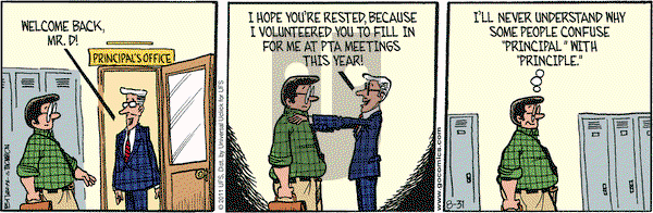 Grand Avenue on Wednesday August 31, 2011 Comic Strip